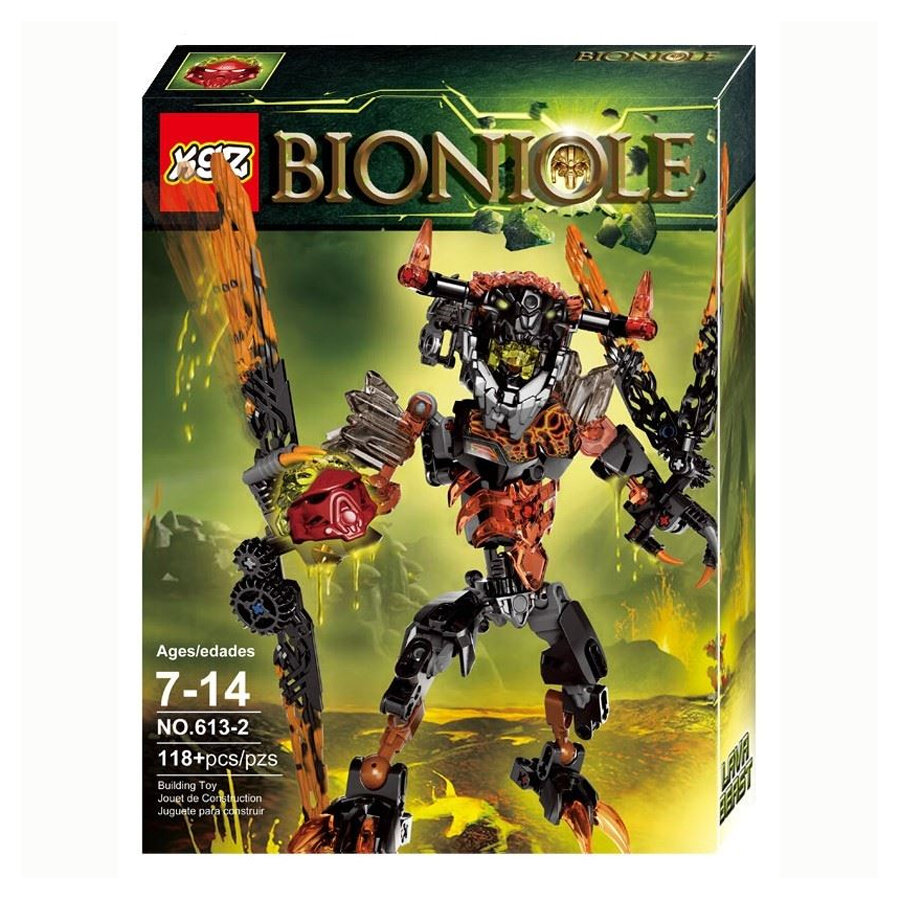 Конструктор KSZ Bionicle / Лава Монстр / Бионикл / 118 деталей