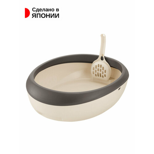 Туалет для кошек с бортиками Лоток для животных с совком 89 л 47х365х119 см 2016₽