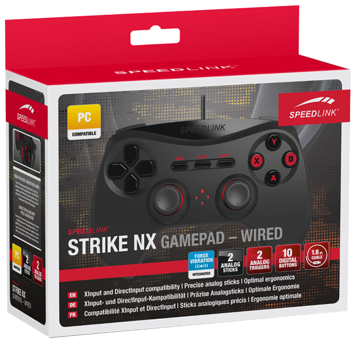 Геймпад SPEEDLINK STRIKE NX Gamepad for PC (SL-650000)