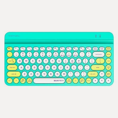 Изображение товара Клавиатура A4TECH Fstyler FBK30, USB, Bluetooth/Радиоканал, зеленый [fbk30 avocado]