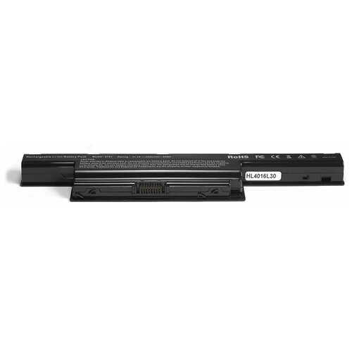 Аккумулятор для ноутбука Acer Aspire 4551G, 5551, 5750G, V3, TravelMate 4750, 5740G, 7750G Series. 10.8V 6600mAh PN: AS10D31 аккумулятор для ноутбука acer aspire 4551g 5551 5750g v3 travelmate 4750 5740g 7750g series 10 8v 4400mah pn as10d31 as