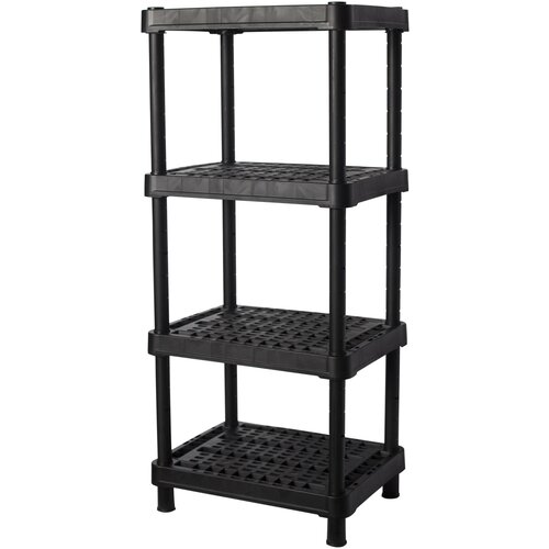 Стеллаж универсальный для хранения вентилируемый Blocker Expert 6045 4 полки черный BR3801ЧР 5102₽