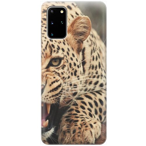 фото Re:pa накладка transparent для samsung galaxy s20+ с принтом "рассерженный хищник"