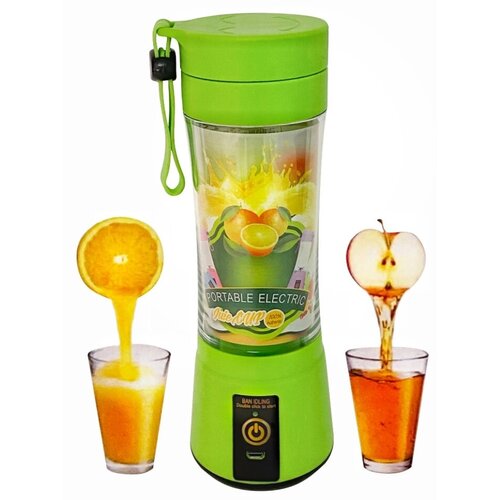 Портативный блендер для смузи зеленый 380 мл Переносной блендер 04 л 99900₽