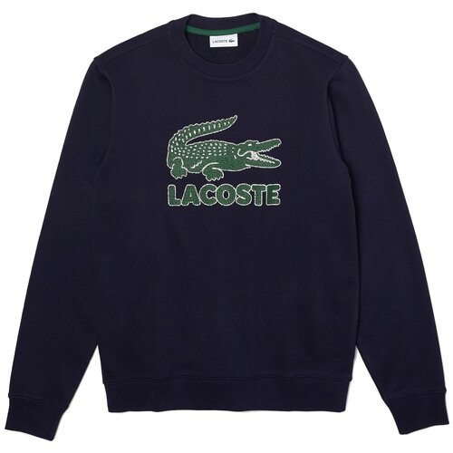 Свитшот LACOSTE SH0065-166 мужской, цвет тёмно-синий, размер 50