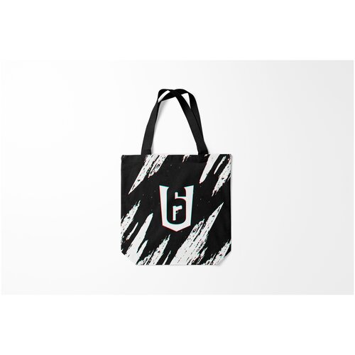 фото Сумка-шоппер / 40х40 см / геймерам / rainbow six siege siege. burnettie