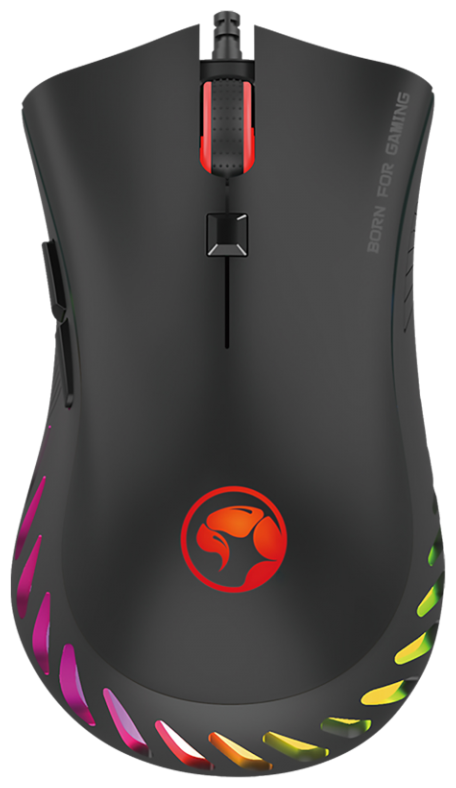 Мышь проводная Marvo G985 gaming mouse с подсветкой RGB