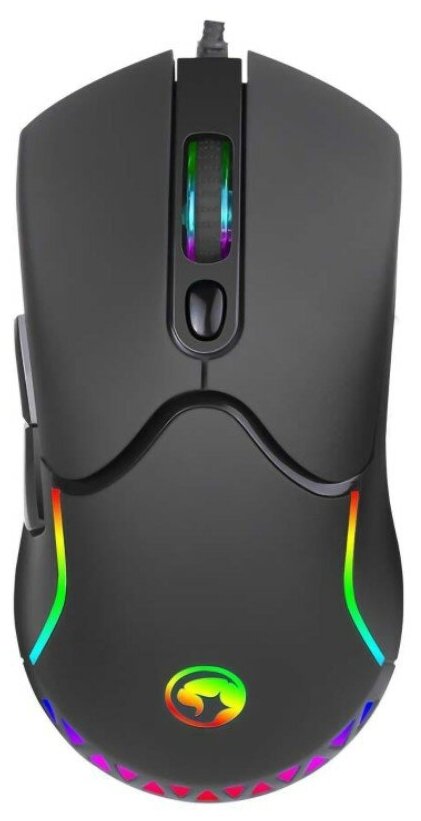 PC Мышь проводная Marvo M359 Gaming Mouse с подсветкой RGB