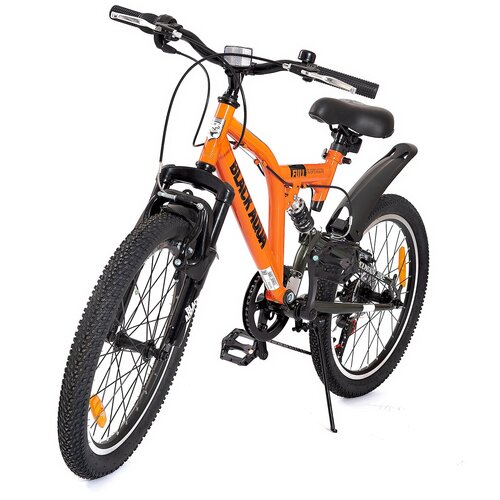 Велосипед детский подростковый двухколесный спортивный горный городской GL-103V Black aqua Mount matt 20