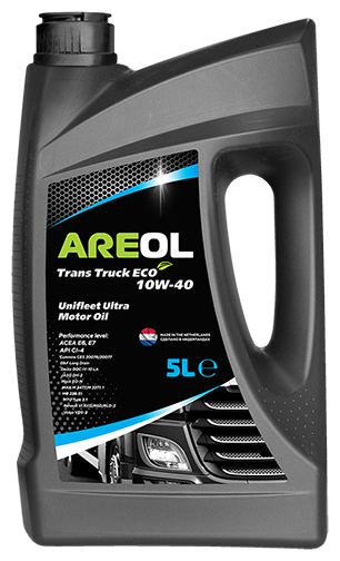 AREOL 10W40AR050 AREOL Trans Truck ECO 10W40 (5L)_масло мотор.! синт\ACEA E6/E7/E9,API CI-4,MB 228.51,VDS-3,MAN M3477 1шт