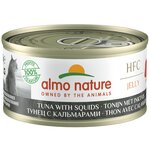 Almo Nature консервы для кошек с тунцом и кальмарами в желе - изображение