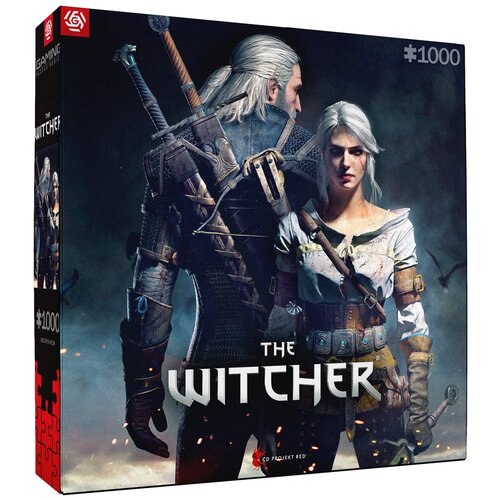 Пазл The Witcher Geralt & Ciri - 1000 элементов (Gaming серия) бука пазл the witcher leshen 1000 элементов