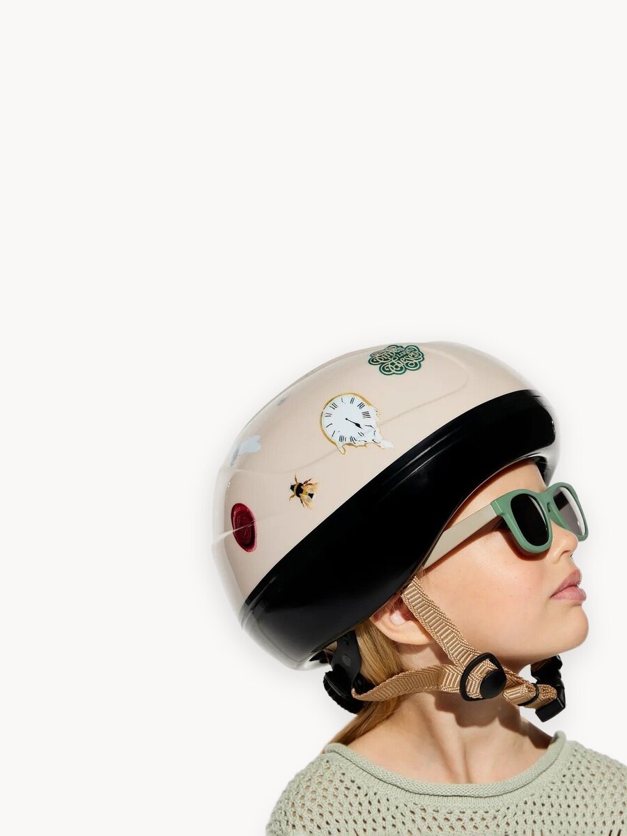 50003, Шлем велосипедный детский Happy Baby STONEHEAD, для роликов и самоката, 1- 6 лет, обхват головы 46-54, бежевый