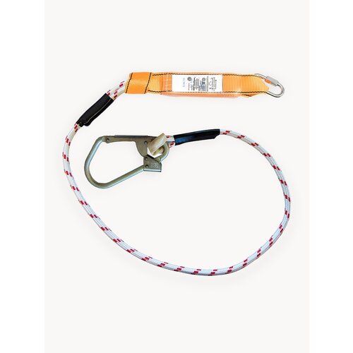 Страховочный строп, капроновая веревка, статика с амортизатором аВ К50+Кс