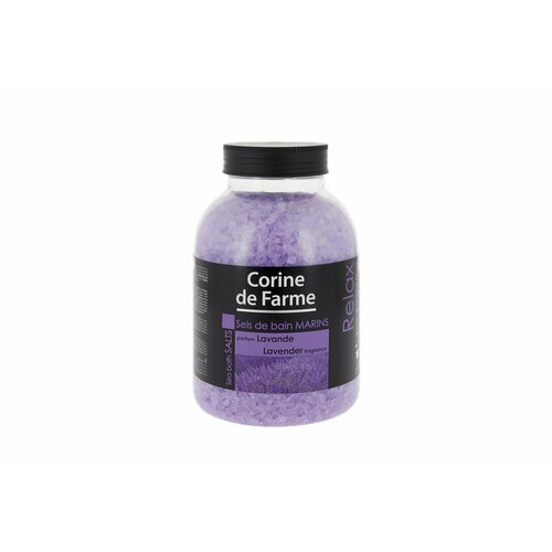 CORINE DE FARME Соли для ванн морские лаванда Lavender соли для ванн морские ваниль corine de farme vanilla 1300 гр