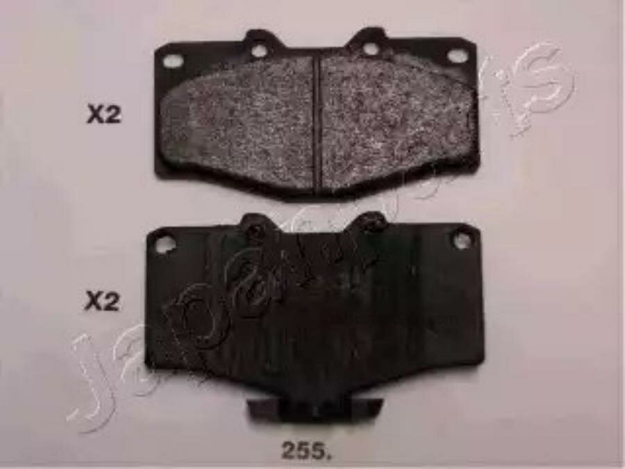 JAPANPARTS PA255AF Колодки тормозные дисковые передние, комплект