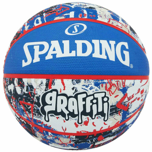 Мяч баскетбольный т. Spalding Graffiti 84377z, размер 7 (7)