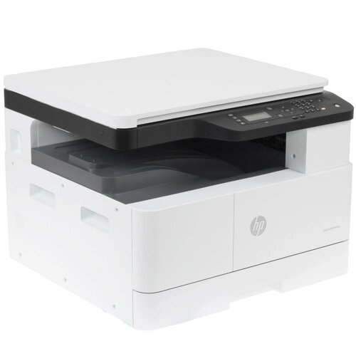 МФУ лазерный HP LaserJet Pro M438n, A3, лазерный, белый [8af43a] - фото №15