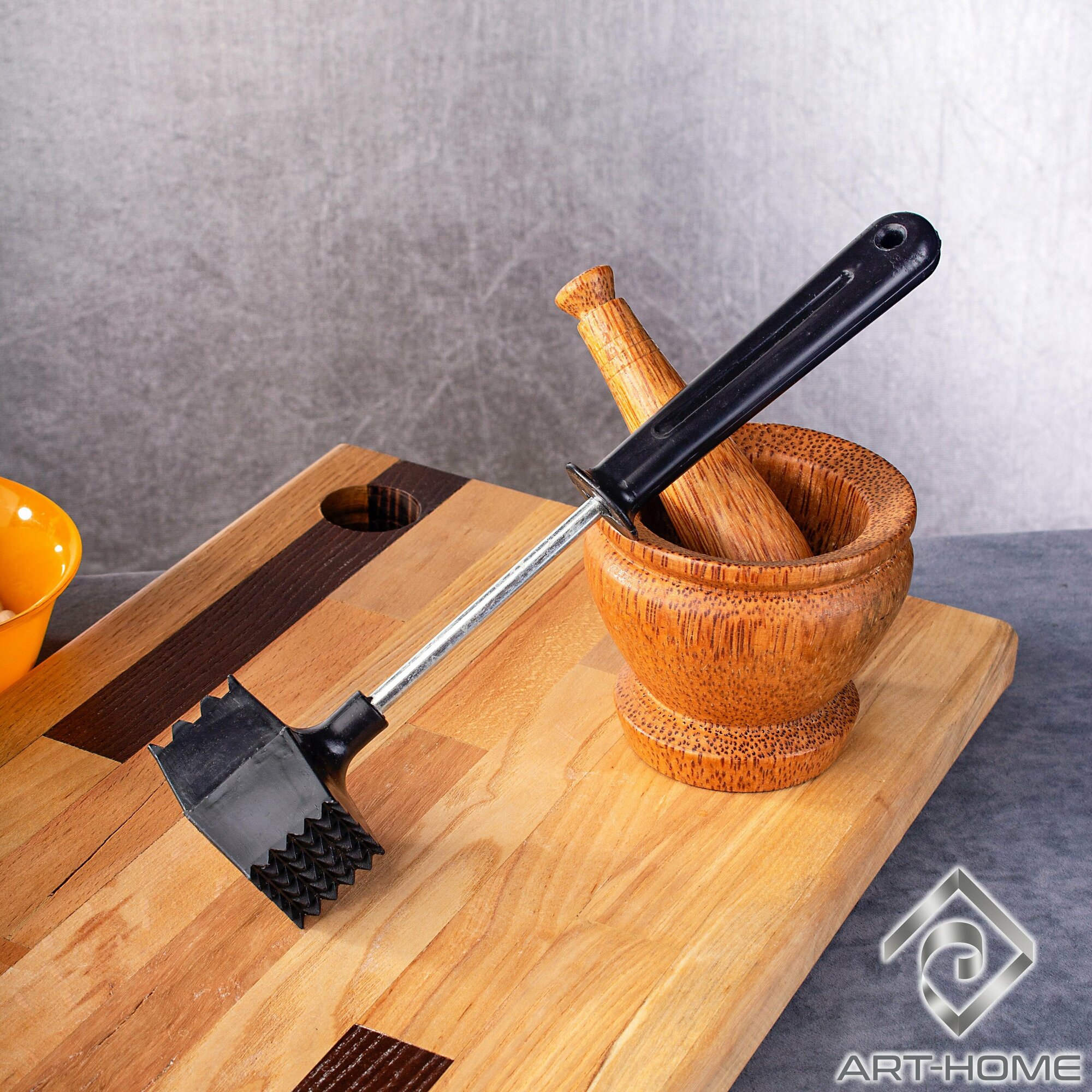 фото Молоток для отбивания мяса, черный