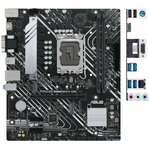 Материнская плата ASUS PRIME B660M-K D4 90MB1950-M1EAY0 11280₽