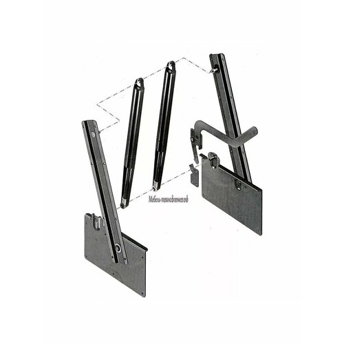 Механизм трансформации шкаф кровать №582 без опорных ног