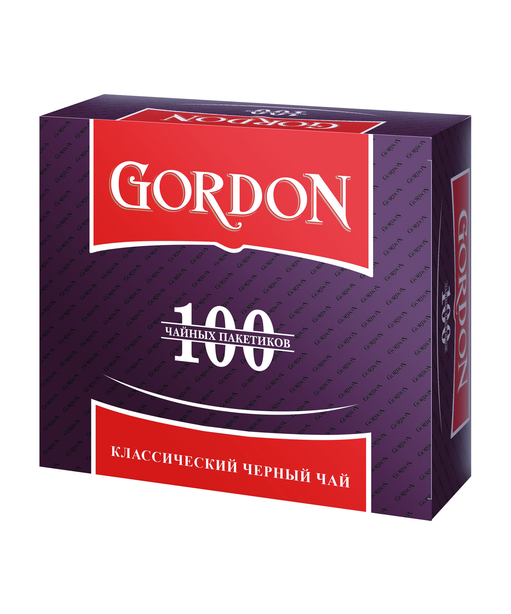 Чай "Gordon" черный цейлонский байховый 100 пакетиков по 2 гр.