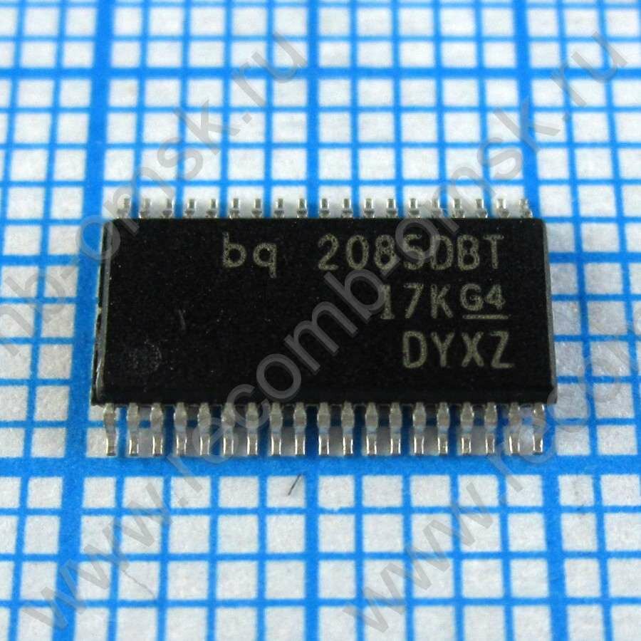 BQ2085 BQ2085DBT - SBS v1.1 совместимая схема контроля АКБ