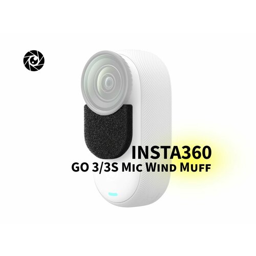 Ветрозащита для Insta 360 GO 3GO 3S Mic Wind Muff 2990₽