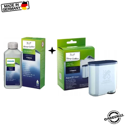 Комплект Фильтр для кофемашин CA6903 Средство от накипи для кофемашины Saeco 3250₽