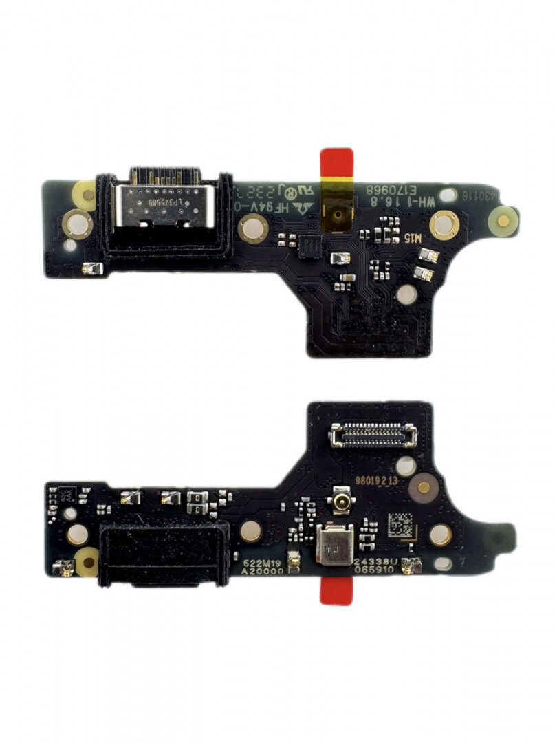 Плата нижняя для Xiaomi Redmi 12 c разъемом зарядки (системным), orig.c