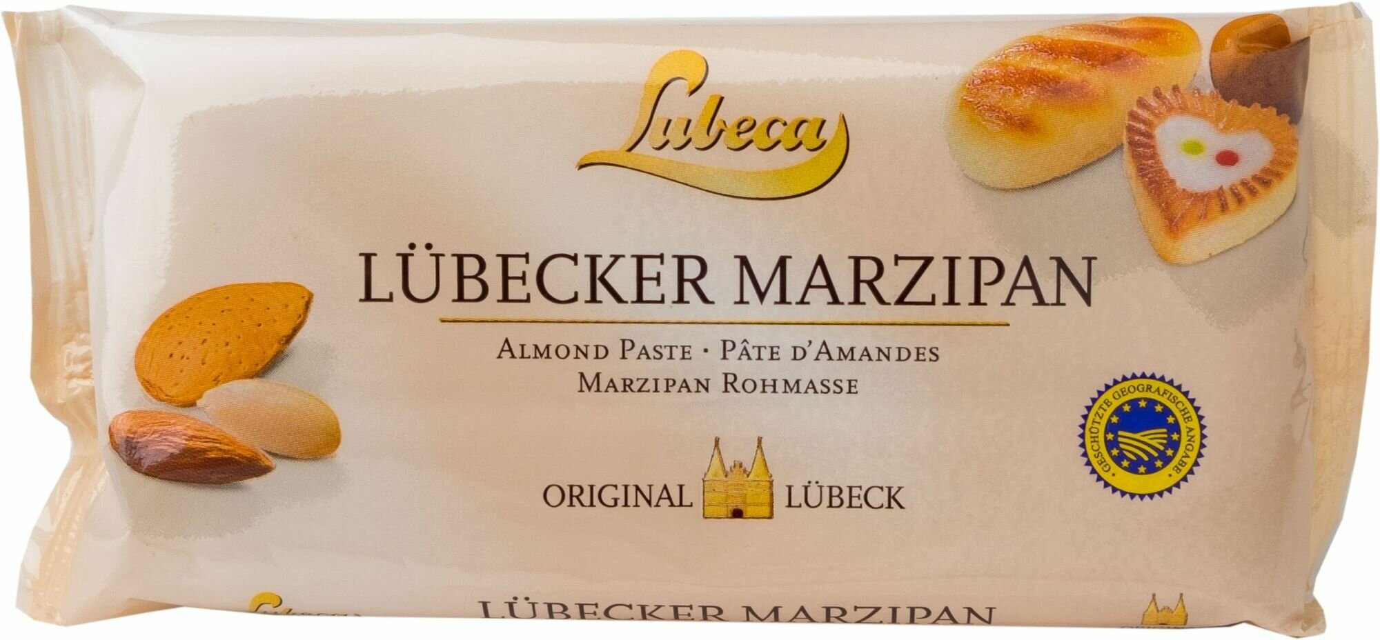 Марципан LUBECA , 52 % 200 грамм