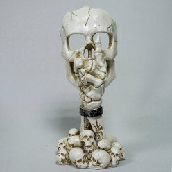 Подсвечник Череп Classic