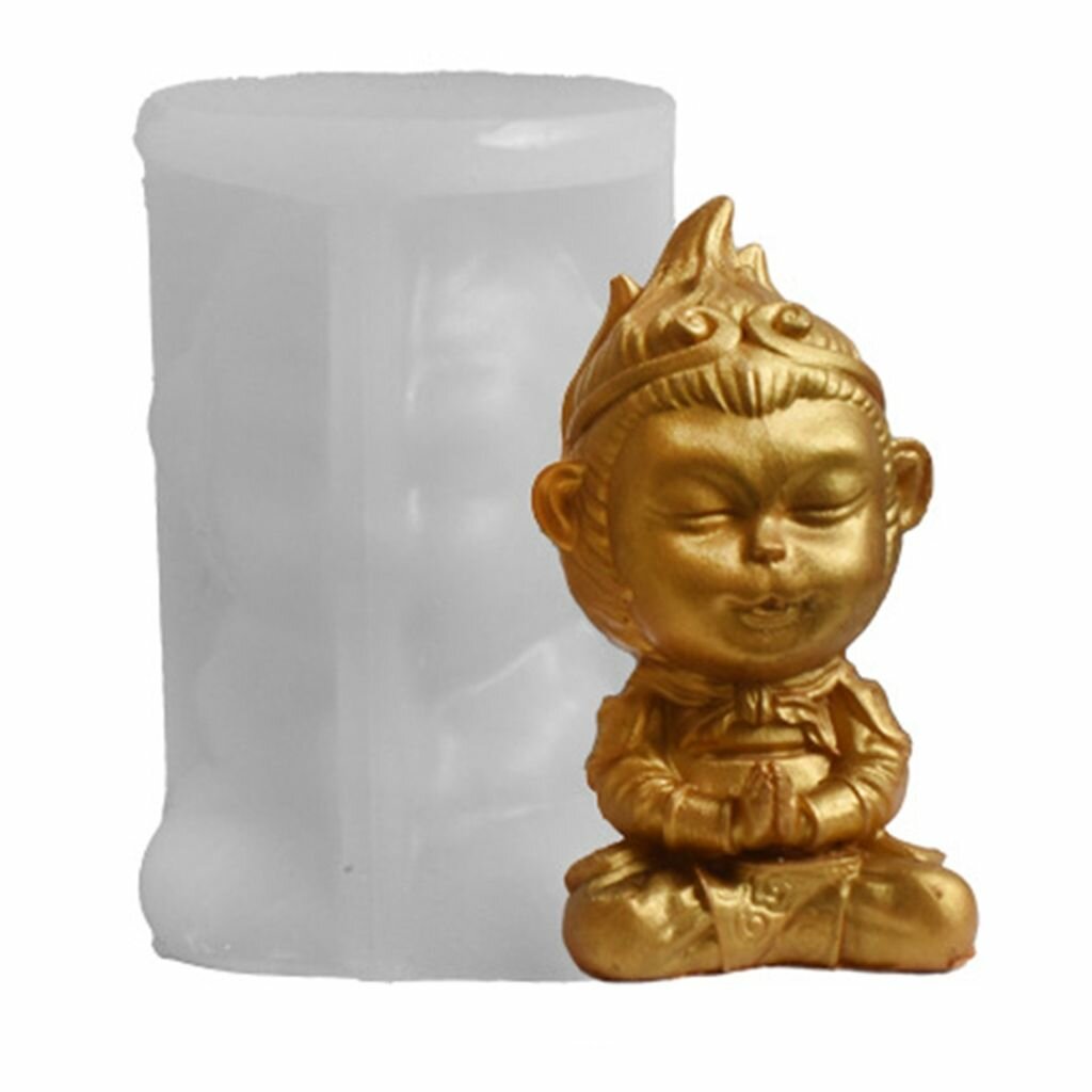 Силиконовый подсвечник "Обезьяна"