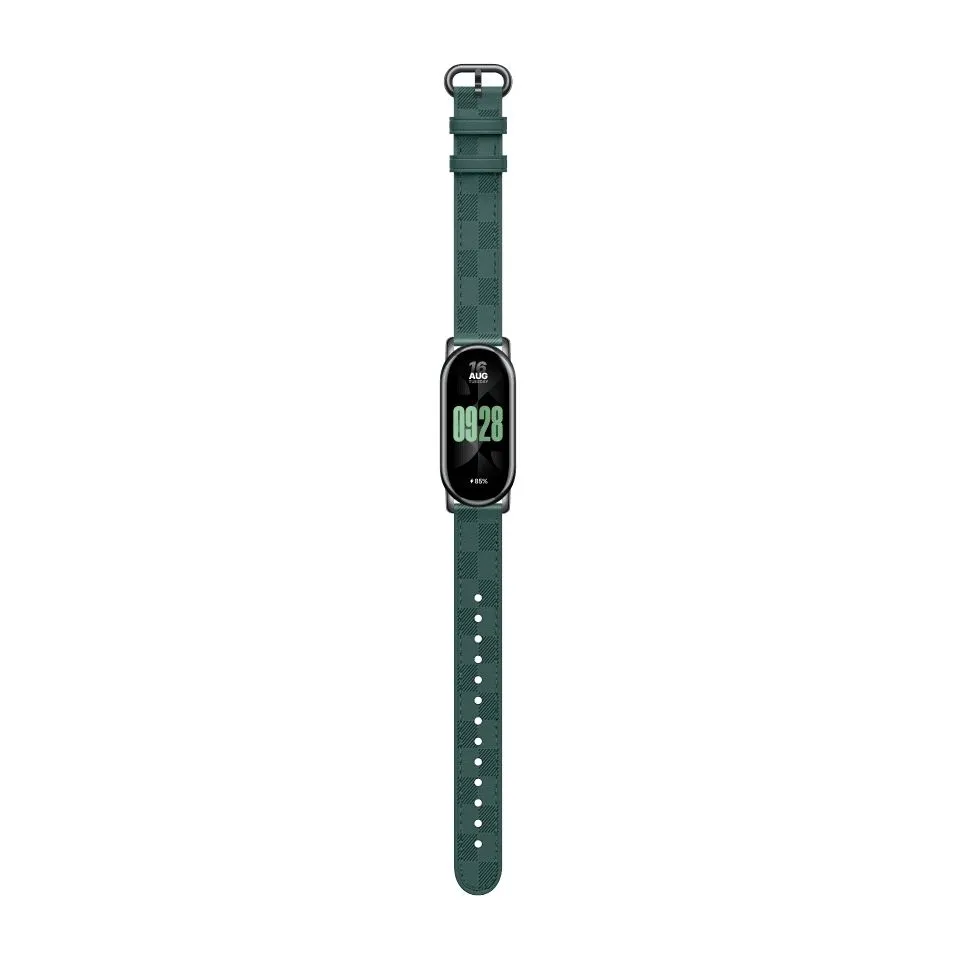 Ремешок для Xiaomi Smart Band 8 Checkered Strap M2251AS1 (BHR7308GL) Green — фото 1