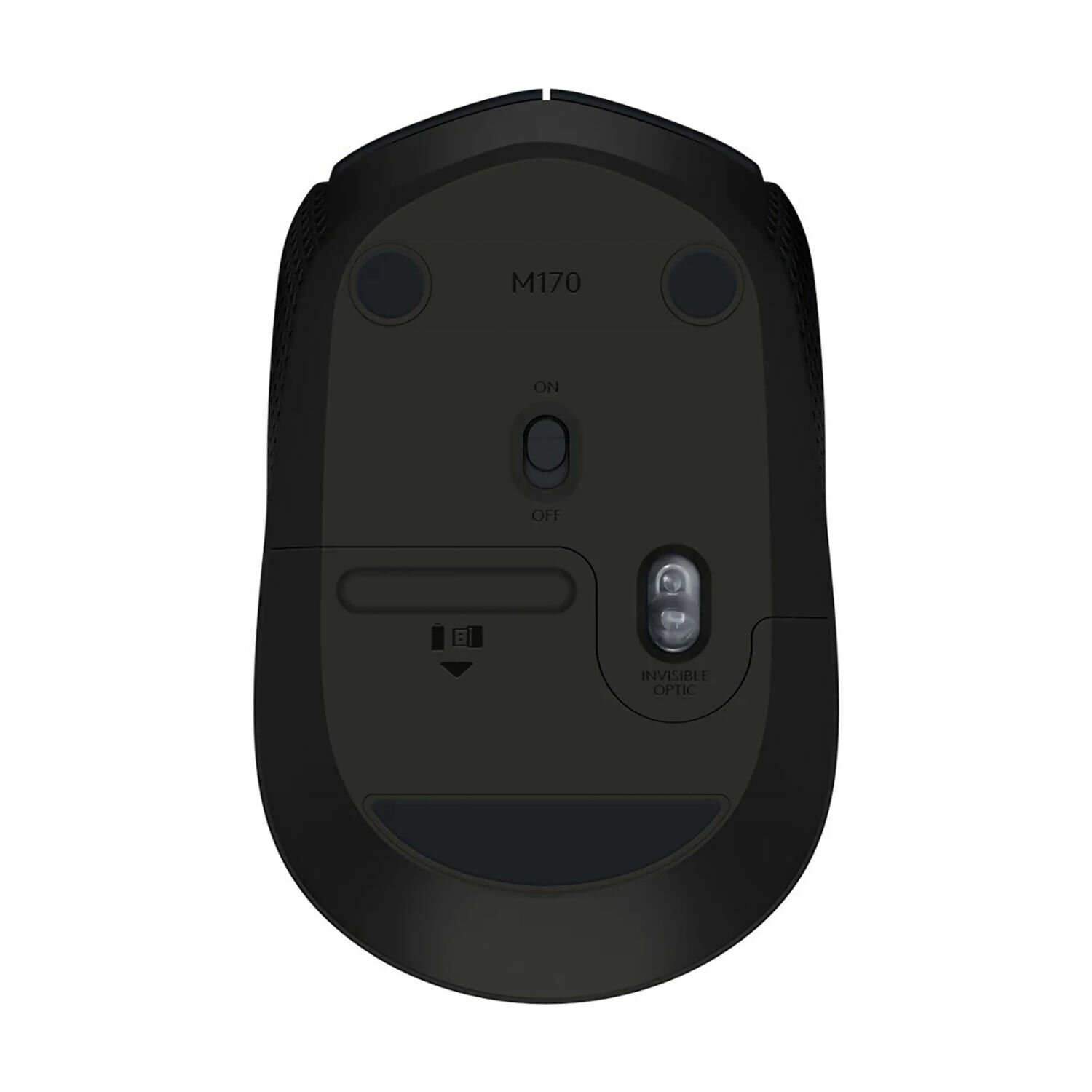 Мышка от бренда LOGITECH M171 Wireless Mouse - BLACK, чёрная цвет — фото 1