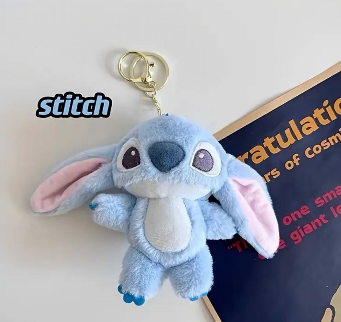 Украшение на сумку, синий — фото 1