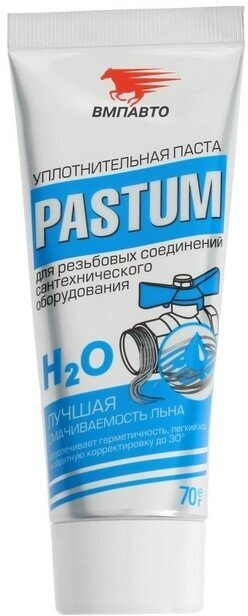 Паста уплотнительная PASTUM H2O, тюбик 70 г