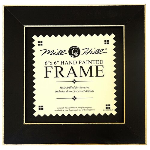 Рамка деревянная цвет черный