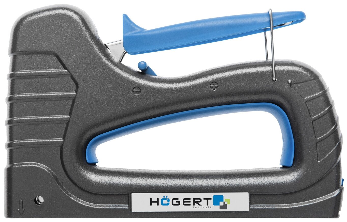 Hoegert Technik Степлер мебельный, скобы 6-16 мм, гвозди 15/16 мм HT2C004 .