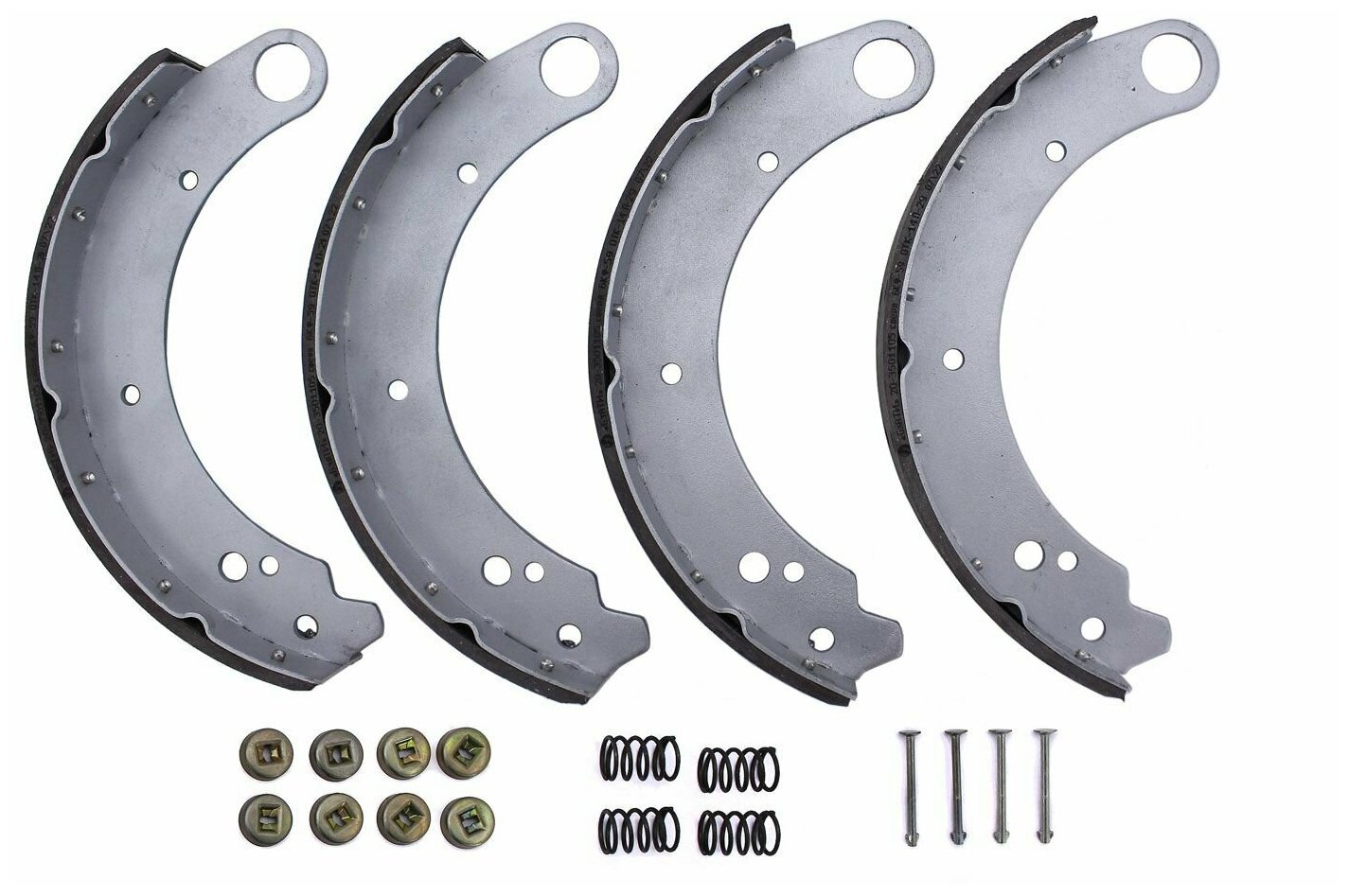 Колодки тормозные УАЗ 452, 469 барабанные с установочным комплектом (4 шт.)