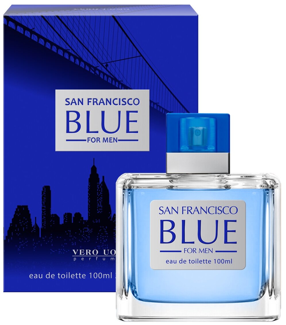 RM San Francisco Blue, Сан-Франциско Блю, парфюмерия мужская, косметика для мужчин, духи, парфюм мужской, мужская, цитрусовый, мятный, дыня, пряный