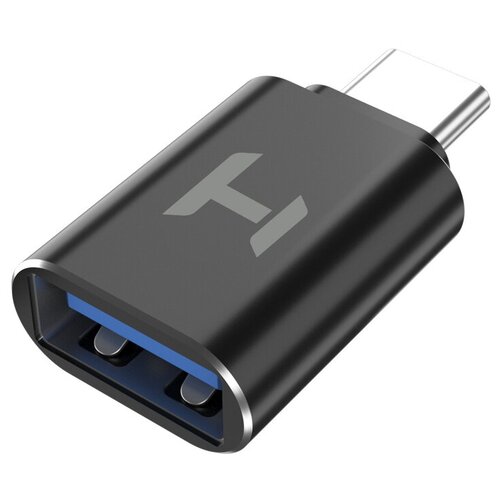 OTG (USB 3.0 - Type-C) переходник HARPER CHH-01M, черный алюминий