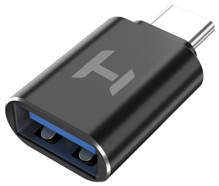 OTG (USB 3.0 - Type-C) переходник HARPER CHH-01M черный алюминий