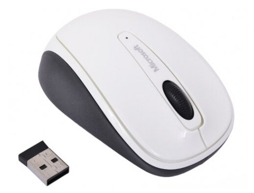 Беспроводная мышь Microsoft Wireless Mobile Mouse 3500, белый