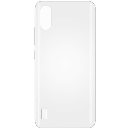 чехол samsung a01 tpu 1 0mm прозрачный Чехол LuxCase TPU+PC для Samsung Galaxy A01, прозрачный