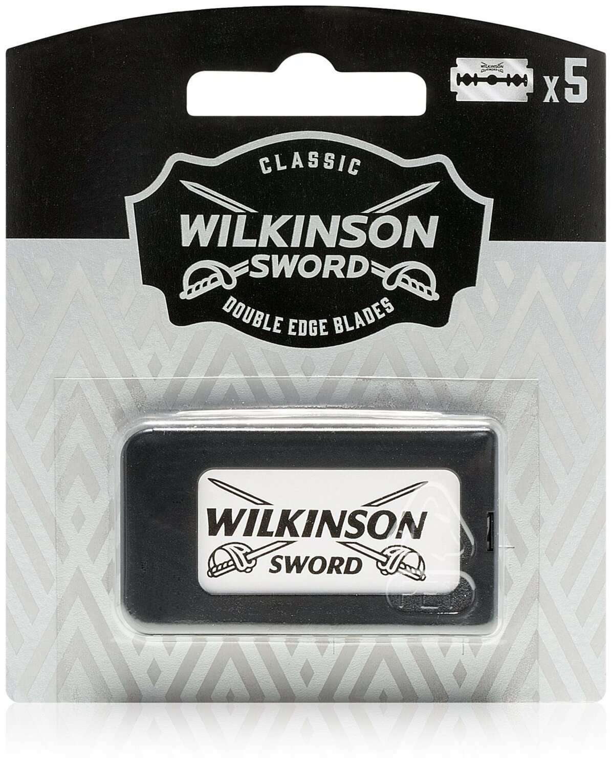 Сменные двусторонние лезвия WILKINSON SWORD Лезвия PREMIUM DOUBLE EDGE 5 шт