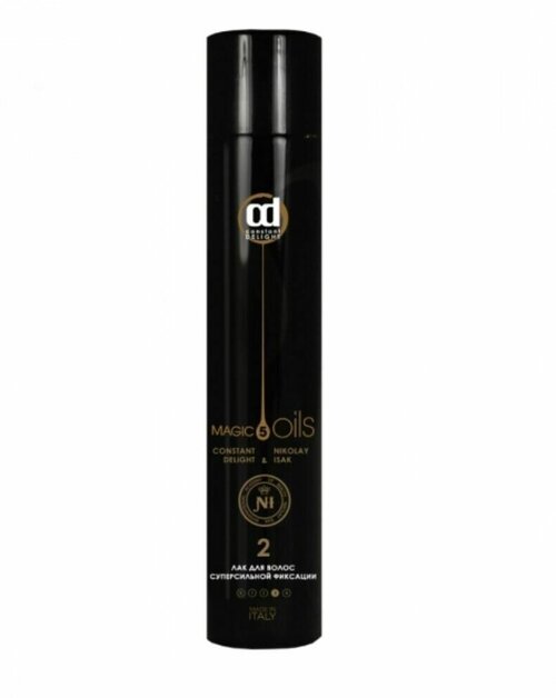 CONSTANT DELIGHT MAGIC 5 OILS Лак для волос суперсильной фиксации №2, 400 мл