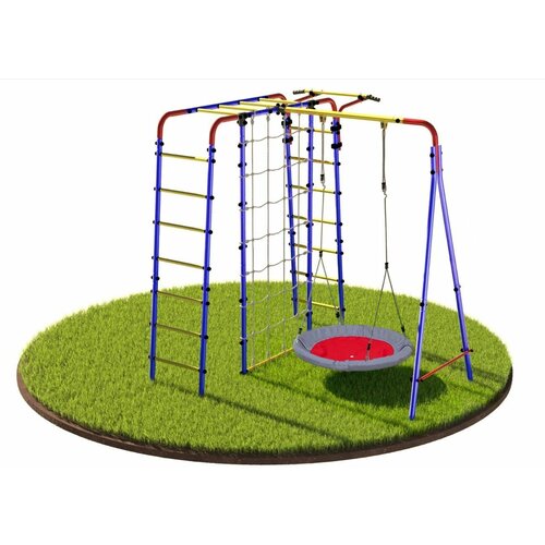 Детский спортивный комплекс для улицы, игровая уличная площадка для детей, для сада и дачи