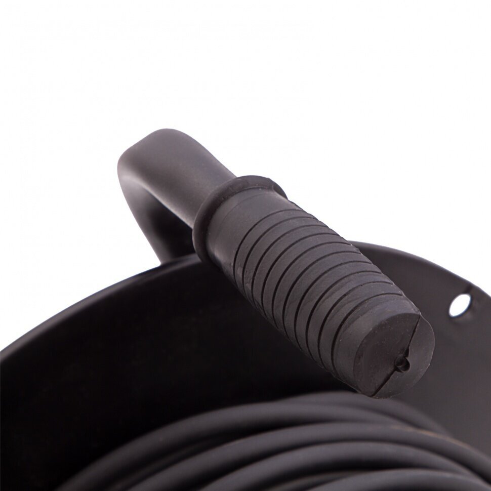 Удлинитель силовой на кабельной катушке, 4 роз б/з, Пвс, 30м, 3500 Вт(16А), тип Ух10// Сибртех 95863 . - фотография № 5