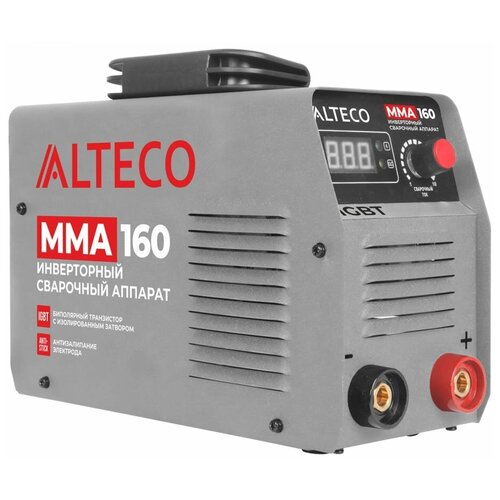 Сварочный аппарат ALTECO MMA 160 арт 37056 753300₽